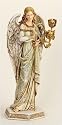 25.5" Joseph's Studio Standing Angel Nativity Statue Candle Holder