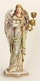 25.5 Joseph's Studio Standing Angel Nativity Statue Candle Holder