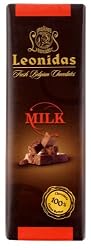 Leonidas Belgian Chocolates: Milk Chocolate Bars -- One Dozen