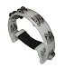 EXO Percussion 300 Series Fusion Tambourine White