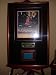 Michael Jordan 1998 NBA Finals Autographed 16x20 Photo And 4x6 Floor Shadow Box With Easel