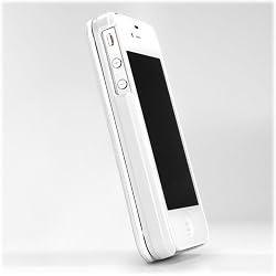BoxWave Keyboard Buddy iPhone 4 Case - Vertical Edition (Winter White)