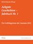 Achgute Geschichten - Jahrbuch Nr. 1