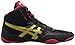 ASICS Men's JB Elite V2.0 Wrestling Shoe, Black/Olympic Gold/Red, 10 M US