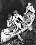 LAST OF THE SUMMER WINE 11X14 B&W PHOTO
