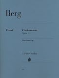 Piano Sonata op. 1 - piano - (HN 819)