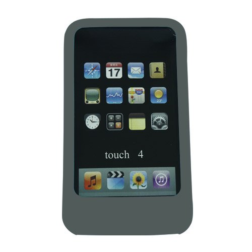Photo APPLE IPOD TOUCH 4TH GENERATION SOFT SILICONE SKIN CASE - SMOKE
