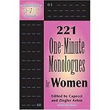 60 seconds to shine volume 2 221 one minute monologues for women