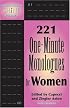 The Ultimate Audition Book: 221 One-minute Monologues For Women