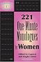 60 Seconds to Shine: 221 One-minute Monologues For Women