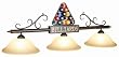 Billiard Rack 3 Shade Pool Table Light