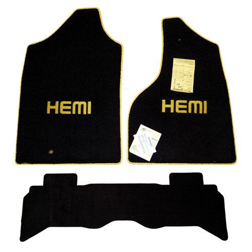 Dodge Ram HEMI 1500 Rumble Bee Truck Floor Mats 2004 2005