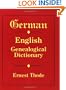 German-English Genealogical Dictionary
