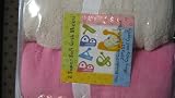 Microplush Fitted Crib Sheet (2) One Pink and One Tan