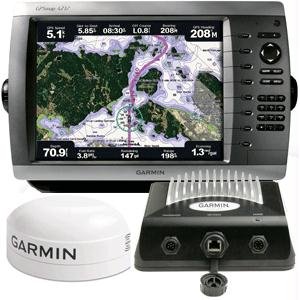 Garmin GPSMAP 4212 Network Bundle (includes GPSMAP 4212, GPS 17x, GXM 51 and GSD22) by Garmin