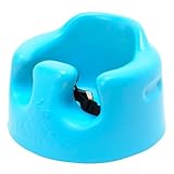 (バンボ)Bumbo ベビーチェア トレイ/テーブル＆ベルト付き ※ソファ本体に専用腰ベルト装着済み Bumbo Baby Seat+PlayTray ブルー/ホワイト [並行輸入品]