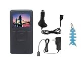 Flip Ultra HD Video Camcorder 4GB/1hr (3rd Generation) Silicone Skin Case (Black) + Home/Travel Charger + Car Charger + Fishbone Style Keychain