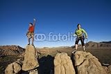 Wallmonkeys Peel and Stick Wall Decals - Team of Climbers on the Summit. - 24