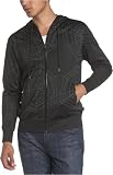 French Connection Men's Spider Hoody,Noir,Large