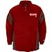Tampa Bay Buccaneers Red Gridiron 1/4 Zip Mock Neck Fleece Jacket