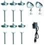 Westinghouse 102828-41P HI-Intensity LED Landscape Lighting Set, 8 Piece (6 Pathlights and 2 Spotlights)
