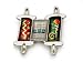 Enamel Torah Brooch by Yossi Steinberg ( 1.75"L x 1.75" W)