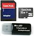 Sandisk 32GB Micro SDHC Class 4 TF Memory Card for Motorola PHOTON 4G XPRT with Everything But Stromboli Micro SD Black Card Reader - Bulk Packed