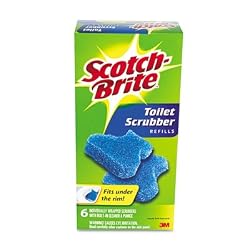Scotch-Brite Disposable Toilet Scrubber Refills, 6 Refills
