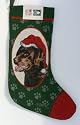 Chocolate Labrador Retriever Christmas Stocking
