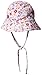 Zutano Baby Girls' Violetta Sunhat, White, 6 Months