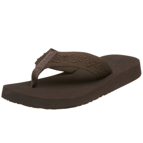 Reef Women''s Sandy Flip Flop,Brown/Brown,9 M