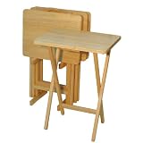 5pcs Tray table set - Natural