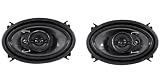 Brand New Pioneer A Series TS-A4674R 4 x 6 400 Watt Peak / 60 Watt RMS (Pair) 3 Way Car Speakers with Carbon Graphite IMPP Cone