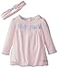 Calvin Klein Baby-Girls Infant Pink Dress with Headband