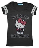 Hello Kitty Sanrio Heart Breaker Rose Japan Soft Juniors Babydoll T-Shirt Tee