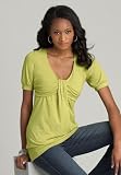 metrostyle Draped Front Tunic