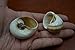 2 Pcs Shark Eye Moon and Natica Vitallus Snail Sea Shell Hermit Crab 2