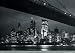 New York City (Brooklyn Bridge & Skyline at Night) Art Poster Print - 24