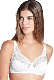 Jacquard Lace Non-Wired Bra