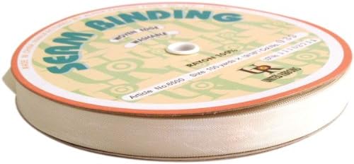 Rayon Seam Binding 14mmX100yd-Natural