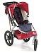 BOB Stroller Strides Fitness Stroller Set: RED with HandleBar Console