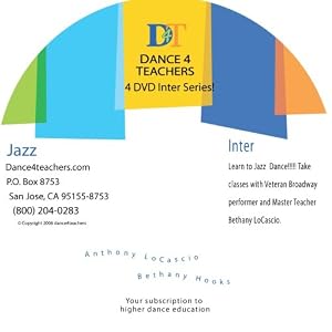 Dance4Students Jazz Dance Series for Intermediate Dancers