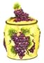 TUSCANY GRAPES 3-Dimensional Cookie Jar *NEW!*