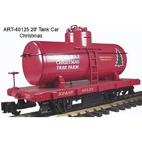 Aristo-Craft - 20' TANK CAR CHRISTMAS G