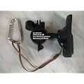 #91 Halterung f�r Fahrrad mit Kugelgelenk und Karabiner f�r die Absicherung Garmin Dakota GPSmap 62 Oregon Approach Astro 320 Halter Fahrradhalterung