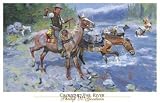 Crossing the River - Poster by Philip R. Goodwin (34x22)