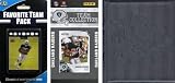 NFL Oakland Raiders Licensed 2010 Score Team Set and Favorite Player Trading Card Pack Plus Storage Album