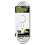 TRC 90511Flatplug Ultra Thin Profile 3-Wire Cord 6-Foot-16/2-Inch, White