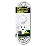 TRC 90511Flatplug Ultra Thin Profile 3-Wire Cord 6-Foot-16/2-Inch, White
