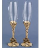 Review Yacanna  / Country Flair Toasting Flutes